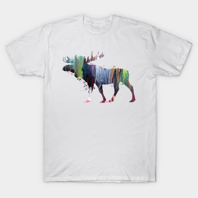 Moose T-Shirt by TheJollyMarten